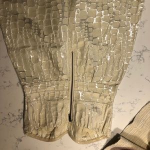 Cream Strapless American Eagle Dress